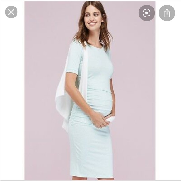 Isabella Oliver Dresses & Skirts - Isabella Oliver Ruched T-Shirt Maternity Dress